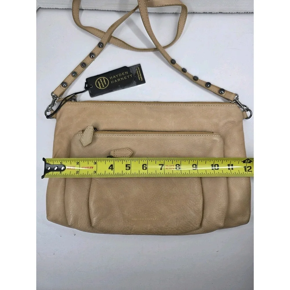 Hayden Harnett Ella‎ Pouch In Vachetta Leather Crossbody Bag